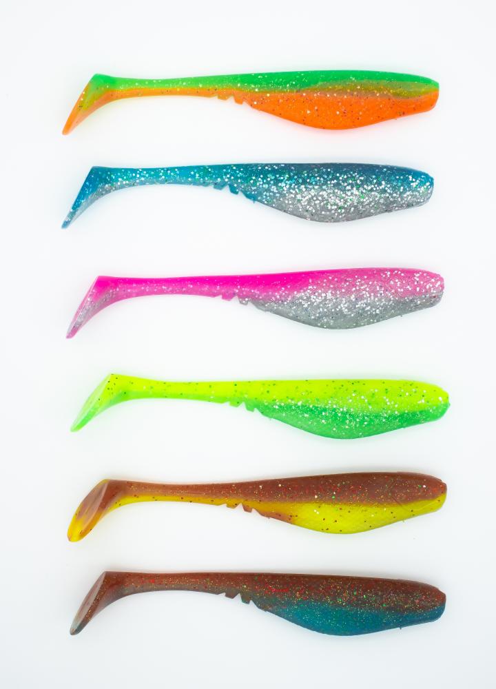 3x BONKER Shad - 12cm 